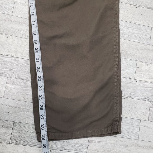 Ridgecut Toughwear Canvas Work Carpenter Pant Straight Leg Army Green Mens 40x30 - Picture 8 of 10